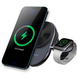 Uchwyt samochodowy z ładowniem indukcyjnym do iPhone i Apple Watch