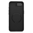 Etui do iPhone 16e, pancerne Nillkin, Carboprof Case, do Magsafe, czarne