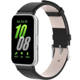 Pasek Skórzany do Samsung Galaxy Fit 3, Czarny