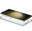 Etui do Samsung Galaxy S23 Ultra, Premium Armor Slim, przezroczyste + Szkło
