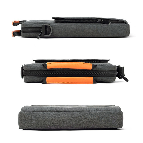Torba na Laptopa 13.3" – Wodoodporna z Podwójnym Uchwytami - Ciemnoszara