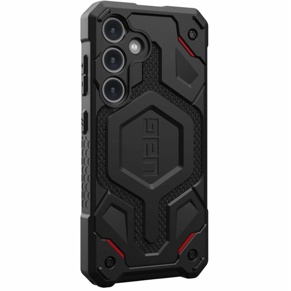 Etui Urban Armor Gear do Galaxy S24, Monarch, czarne