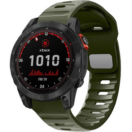 Pasek Silikonowy QuickFit do Garmin Fenix 26mm, Zielony