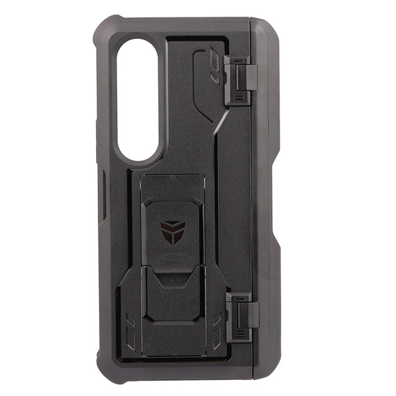 OUTLET Etui pancerne do Samsung Galaxy Z Fold 4 5G, Dexnor Full Body S-Pen Slot, czarne