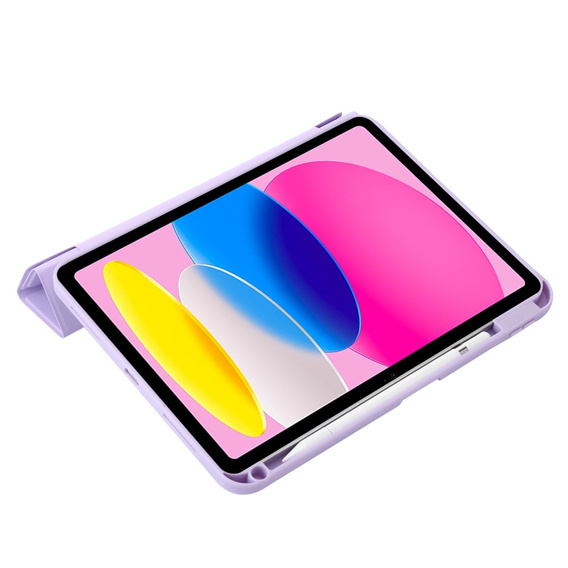 Etui do iPad 11" 2025 A16 (11 gen.) / iPad 10.9" 2022 (10 gen.), Origami, fioletowe