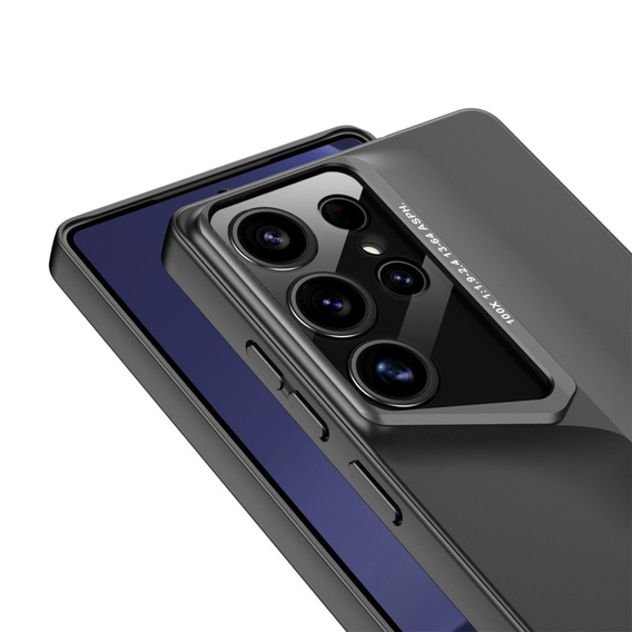 Etui do Samsung Galaxy S25 Ultra – ultra cienkie, twarde, matowe – czarne