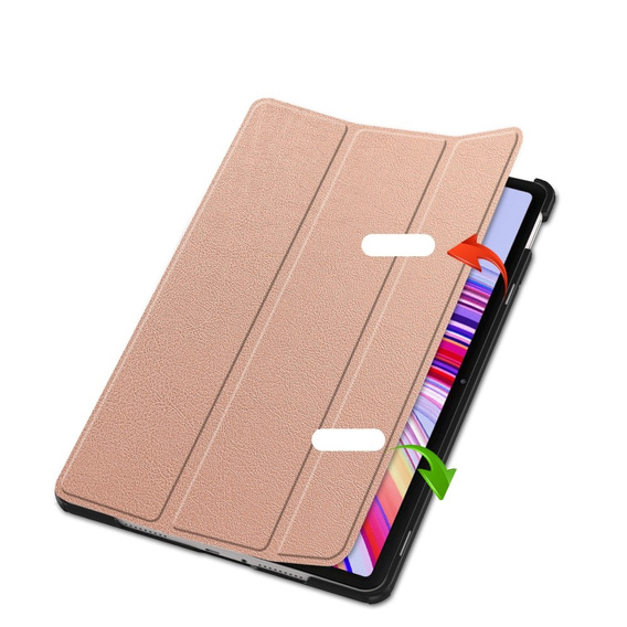 Etui do Xiaomi Redmi Pad Pro, Smartcase, różowe rose gold