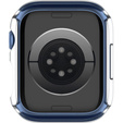 2w1 Etui + Szkło Hartowane do Apple Watch 7/8/9 45MM, Srebrne