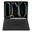 Etui z klawiaturą do iPad Pro 11" 2024 (5 gen.), Leather Pen Slot TouchPad, czarne