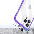 Etui ERBORD do iPhone 13 Pro, Hybrid Frame, Purple