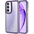 Etui do Oppo A80, Fusion Hybrid, przezroczyste / fioletowe