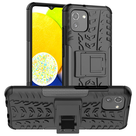 Etui do Samsung Galaxy A03, Tire Armor, czarne