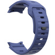 Pasek Silikonowy do Samsung Galaxy Watch 4/5/6/7/FE 40/42/43/44/45/46/47mm, Ciemny Niebieski