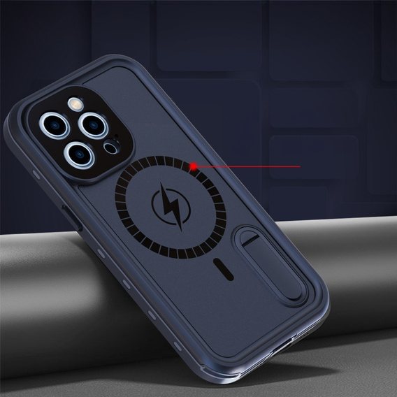 Etui wodoodporne do iPhone 13 Pro, Redpepper, do MagSafe, czarne