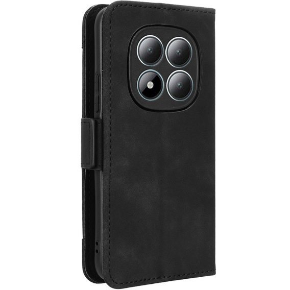 Etui z klapką do Xiaomi Redmi Note 15 Pro Plus 5G, Card Slot, czarne