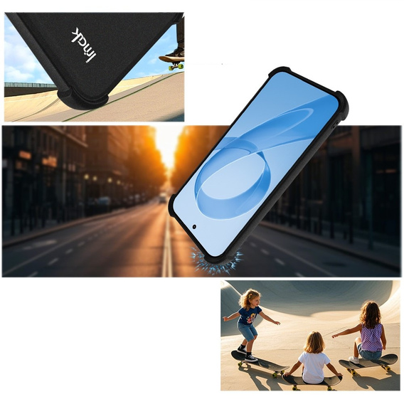 Etui IMAK do Xiaomi Poco F8 Ultra, Dropproof, czarne