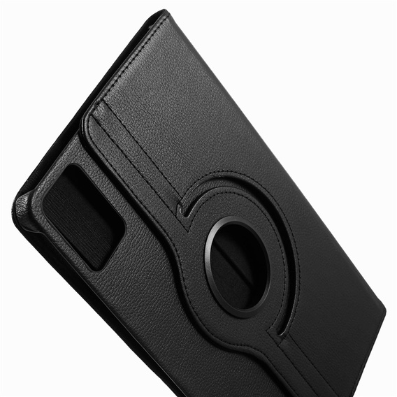 Etui do Lenovo Idea Tab 11" 2025 TB336FU TB336ZU, z funkcją podstwki, Obrotowe 360, czarne