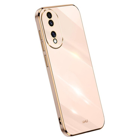 Etui do Honor 90, Glamour CamShield, różowe