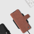 Etui NILLKIN do Samsung Galaxy Z Fold5 5G, z klapką, Brązowe