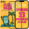 Szkło Ceramiczne 9D Flexi Palm do iPhone 13 Pro Max / 14 Plus