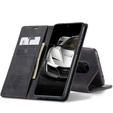 Etui CASEME do Xiaomi do Redmi Note 9s / 9 Pro, Leather Wallet Case, czarne