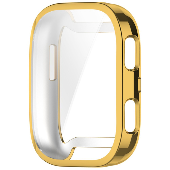 Etui z elastycznego TPU do Amazfit Bip 6 – pełna ochrona i stylowy wygląd - złote