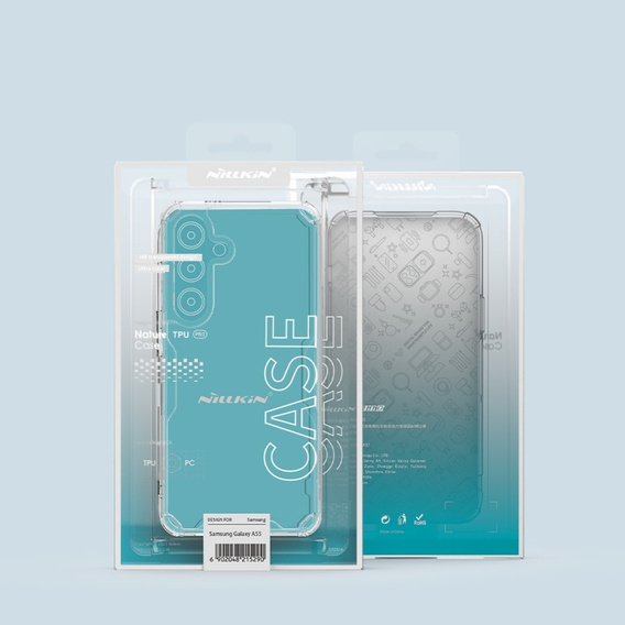 Etui NILLKIN do Samsung Galaxy A55 5G, Nature TPU, przezroczyste