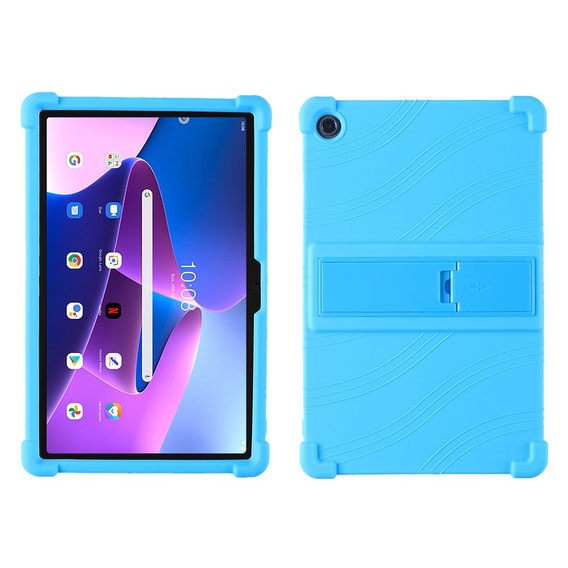 Etui silikonowe do Lenovo Tab M10 Plus 10.6 Gen 3 TB-125F TB-128F, Impact, pancerne, niebieskie