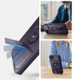 Etui pancerne Dexnor CamProtect z MagSafe do iPhone 16e – fioletowe