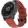 Pasek Silikonowy QuickFit 22mm do Garmin, Czerwony