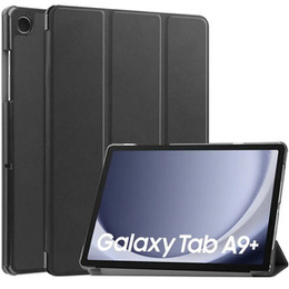 Etui do Samsung Galaxy Tab A9+, Tri-fold, z miejscem na rysik, czarne