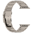 Bransoleta do Apple Watch 1/2/3/4/5/6/7/8/9/10/11/SE Ultra 1/2/3 42/44/45/46/49mm, Tytanowa