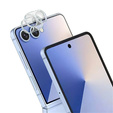 2x Szkło hartowane na aparat ERBORD do Samsung Galaxy Z Flip7 5G, Przezroczyste
