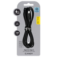 Blavec Kabel USB Type-C do Type-C 60W 100cm, czarny