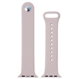 Pasek Silikonowy do Apple Watch 1/2/3/4/5/6/7/8/9/10/11/SE Ultra 1/2/3 42/44/45/46/49mm, Różowy