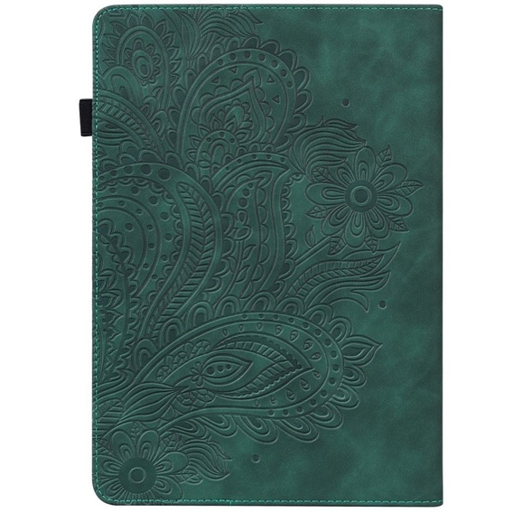 Etui do Amazon Kindle Paperwhite 5 (2021), Imprinted Flower, Zielone