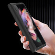 Etui Full Cover do Samsung do Galaxy Z Fold3 5G, ze szkłem, Black