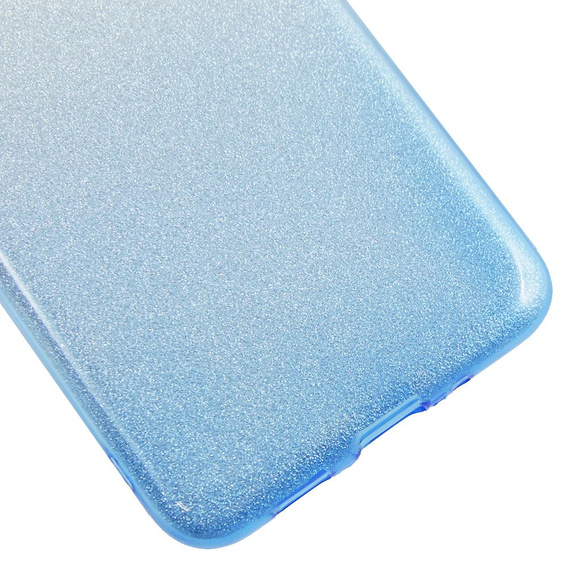 Etui Glitter Case Samsung Galaxy S20 Ultra - Silver / Blue