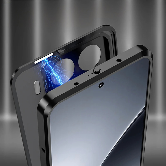 Etui do Xiaomi 15, Frame Case, czarne
