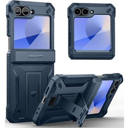 Etui pancerne do Samsung Galaxy Z Flip7 FE / Z Flip6, Dexnor, granatowe