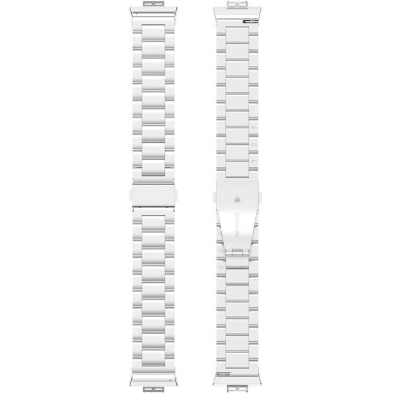 Bransoleta pasek Stainless do Huawei Watch Fit - Srebrny