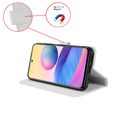 Etui z klapką do Huawei Pura 70, Wallet Smart Magnet, białe