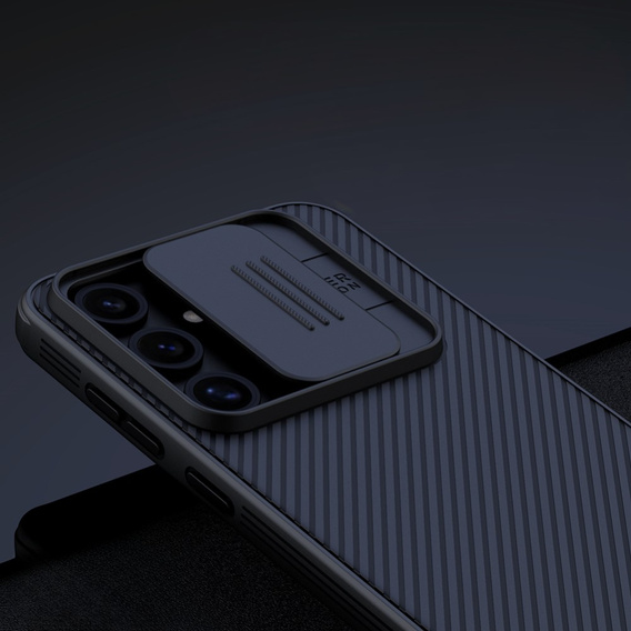 Etui do Samsung Galaxy S24 FE, pancerne Nillkin, CamShield Pro, czarne