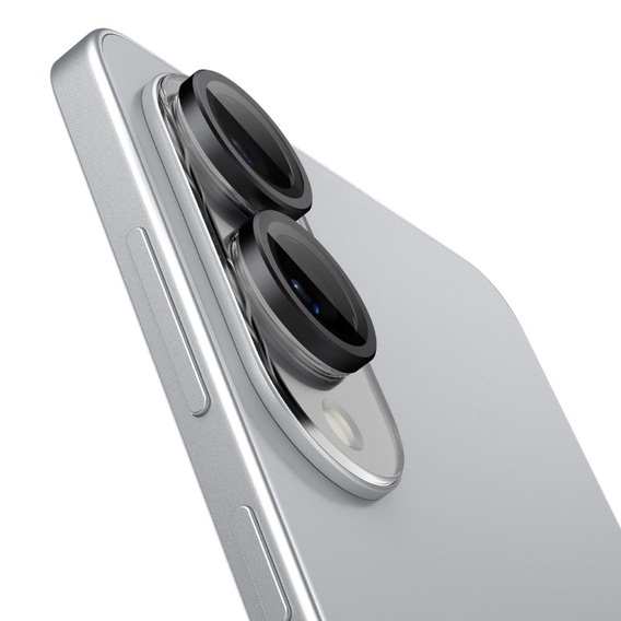 Osłona aparatu Spigen Optik Pro GLAS.tR EZ Fit do Samsung Galaxy S25 Edge – 2 sztuki, czarna