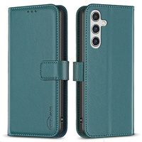 Etui z klapką do Samsung Galaxy A55 5G,BINFEN Wallet, zielone