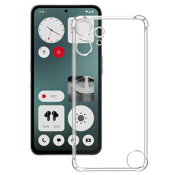 Etui do CMF Nothing Phone 2 Pro, Dropproof, przezroczyste