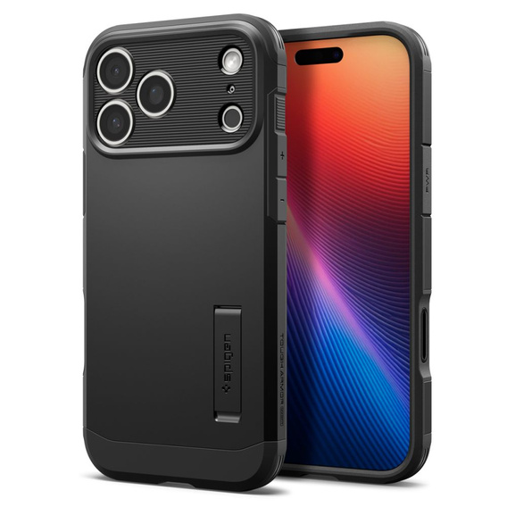 Etui Spigen do iPhone 17 Pro Max, Tough Armor T Mag MagSafe, Black