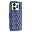Etui z klapką do Infinix Hot 40i, Wallet, BINFEN COLOR, niebieskie