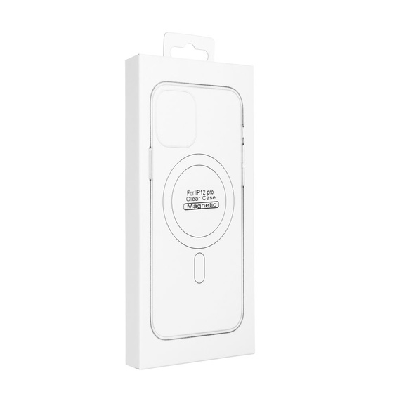 Etui Clear Mag Cover do iPhone 13/14, Transparent + Szkło 9H