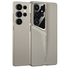 Etui do Samsung Galaxy S25 Ultra – ultra cienkie, twarde, matowe – titanium grey